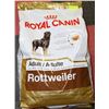 Image 1 : ROYAL CANIN 30LB DOG FOOD ADULT "ROTTWEILLER"
