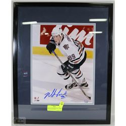 11X14 AUTOGRAPHED MIKE COMRIE OILERS PHOTO WITH