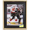 Image 1 : 11X14 AUTOGRAPHED DION PHANEUF FLAMES PHOTO WITH