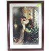 Image 1 : SIR FRANK DICKSEE "ROMEO AND JULIET" KNIGHT FRAMED