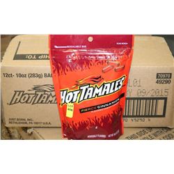 CASE OF 12 PKS OF HOT TAMALE 283GRAM BAGS CHEWY