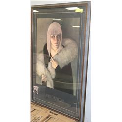 LARGE J.M.W. CHRZANOSKA FRAMED PRINT