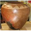 Image 1 : LARGE BROWN MEXICAN VASE