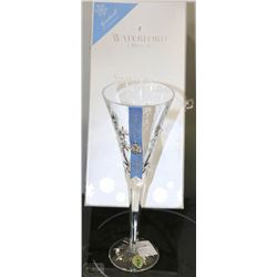 NEW IN BOX 2013 WATERFORD CRYSTAL SNOWFLAKE FLUTE