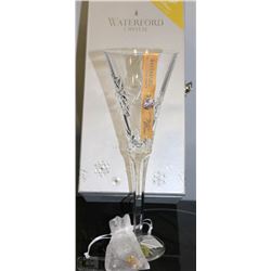 NEW IN BOX 2014 WATERFORD CRYSTAL SNOWFLAKE FLUTE