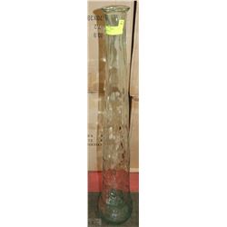 GLASS 48" VASE