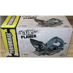 NEW PERFORMAX 3-1/4" ELECTRIC PLANER