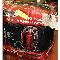NEW AIR/HAND  JACK 20 TON