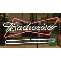 BUDWEISER NEON BAR SIGN