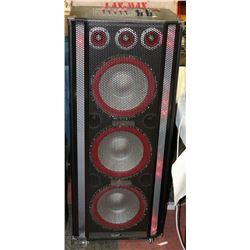 LAX MAX USB-SD-FM KARAOKE SPEAKER MICROPHONE NOT