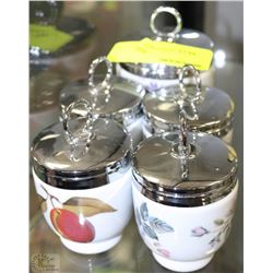 5 PC ROYAL WORCHESTER PORCELAIN ENGLISH MINI