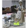 Image 1 : 2PCS LLADRO & NAO FIGURINES