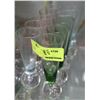 Image 1 : 10 PC COLOURED GLASS MINI VASE SET