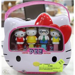 PEZ COLLECTORS EDITION HELLO KITTY DISPENSER SET