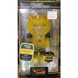 TRANSFORMERS LTD ED.VINYL FIGURE YELLOW BUMBLE BEE