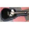Image 1 : EPIPHONE GUITAR ACCOUSTIC MODEL PRO-1EB BLACK WITH
