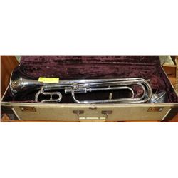 LUDWIG MARCHING SINGLE VALVE BUGLE SILVER WITH