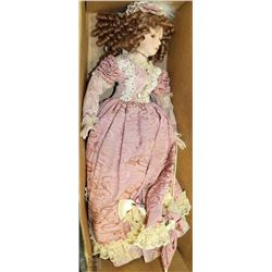 LARGE 24" VICTORIAN STYLE PORCELAIN DOLL