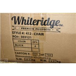 CASE OF 4 BRAND NEW FOLDING CAMPING CHAIRS