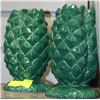 Image 1 : RARE SET OF BESWICK POTTERY PINEAPPLE VASES #1306