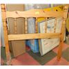 Image 1 : SINGLE PINE HEADBOARD