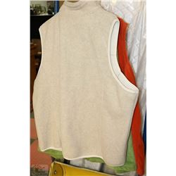 BUNDLE OF 3 NEW LADIES FLEECE VEST,2 SIZE