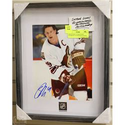 SHANE DOAN  GUARANTEED AUTHENTIC AUTOGRAPH FRAMED