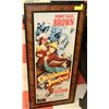 Image 1 : FRAMED WESTERN THEATER AD " OKLAHOMA JUSTICE"