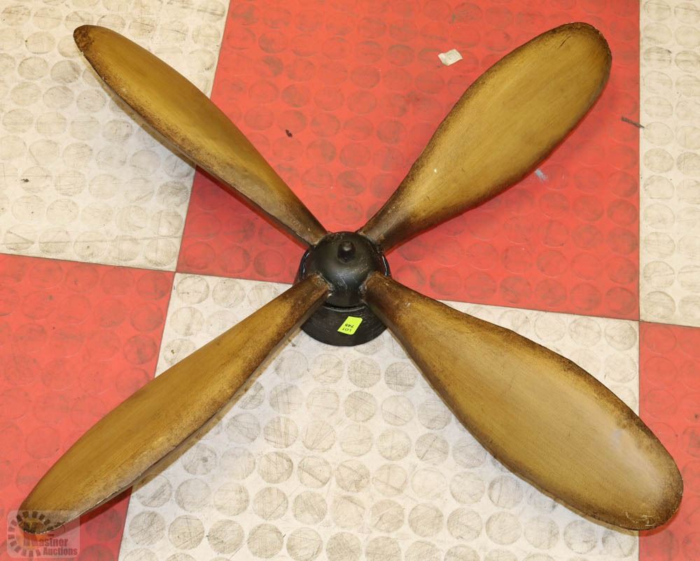 Metal Airplane Propeller Replica Wall Decor 31