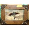Image 1 : FLINKLOCK PISTOL AND HANDGUN IN FRAMED SHADOWBOX