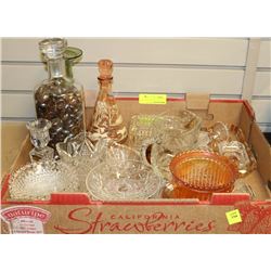 BOX WITH ESTATE CRYSTAL AND MORE