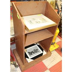 WOODEN PODIUM
