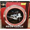 Image 1 : NEW IN BOX - PIN-UP GIRL SILHOUETTE NEON CLOCK