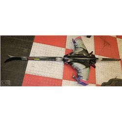 KEVLAR C SKIS WITH LADIES NORDICA APS BOOTS,SIZE
