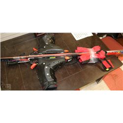 KASTLE CAP SKIS AND NORDICA SYNTECH BOOTS SIZES 29