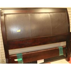 SOMERTON DARK BROWN HEADBOARD&FOOTBOARD (QUEEN