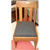 Image 1 : SMALL WOODEN ROCKING CHAIR