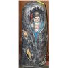 Image 1 : LARGE CERAMIC PAINTED BUDDHISM STATUE