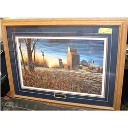 JIM HANSEL LTD ED 2069/4980 SIGNED PHEASANT PRINT