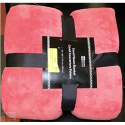 NEW QUEEN SIZE CORAL FLEECE BLANKET
