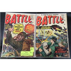 BATTLE COMICS #64 & 67 FEATURING JACK KIRBY ART