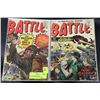 Image 1 : BATTLE COMICS #64 & 67 FEATURING JACK KIRBY ART