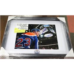 LINUS OMARK GUARANTEED AUTHENTIC AUTOGRAPH FRAMED