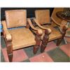 Image 1 : LEATHER CHAIRS X 2