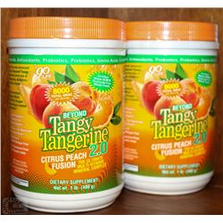 2 NEW SEALED BOTTLES OF BEYOND TANGY TANGERINE 2.0