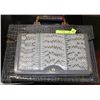 Image 1 : 2 PURSES, GENUINE SNAKE SKIN CLUTCH & ALL LEATHER