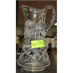 PINWHEEL CRYSTAL WATER PITCHER