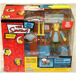 SIMPSONS MILITARY ANTIQUE SHOP VOICE ACTIVATION W/