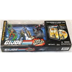 GI JOE DVD BATTLES "THE REVENGE OF COBRA " DVD SET