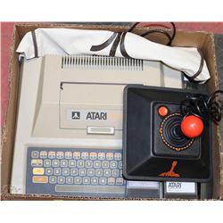 RARE ATARI 400 CONSOLE, 7 GAMES, JOYSTICK & CASE